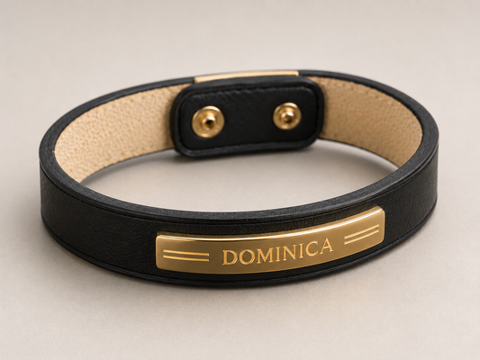 Leather bracelet